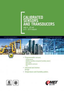 CATALOG - Analog Sensors with 0-10 V or 4-20 mA output