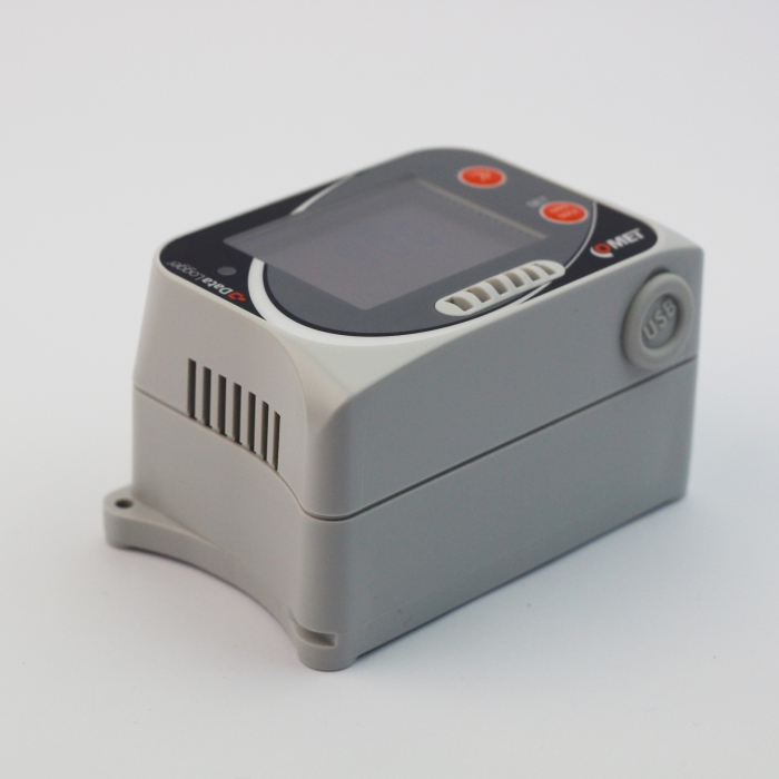 Medidor portatil temperatura y humedad, CO2 tipo , USB