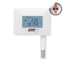Sensor compacto de temperatura, humedad y presión barométrica con salida Ethernet y PoE
