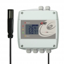 Sensor de temperatura y humedad con interfaz Ethernet y relés, con sonda externa DigiL y cable de 2 m